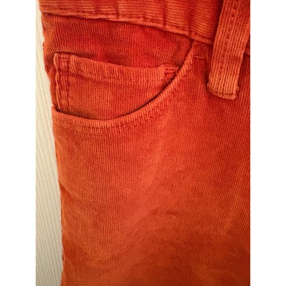Banana Republic Winter Orange Corduroy Pants. Size 27 - Picture 5 of 8